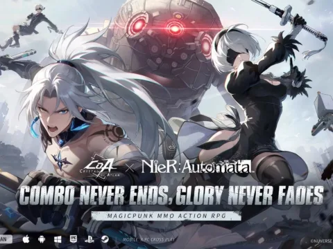 Crystal of Atlan celebra su primer aniversario con la colaboración de NieR: Automata y la nueva clase Karmaslayer