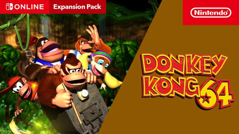 Donkey Kong 64 llega a Nintendo Classics el 3 de junio