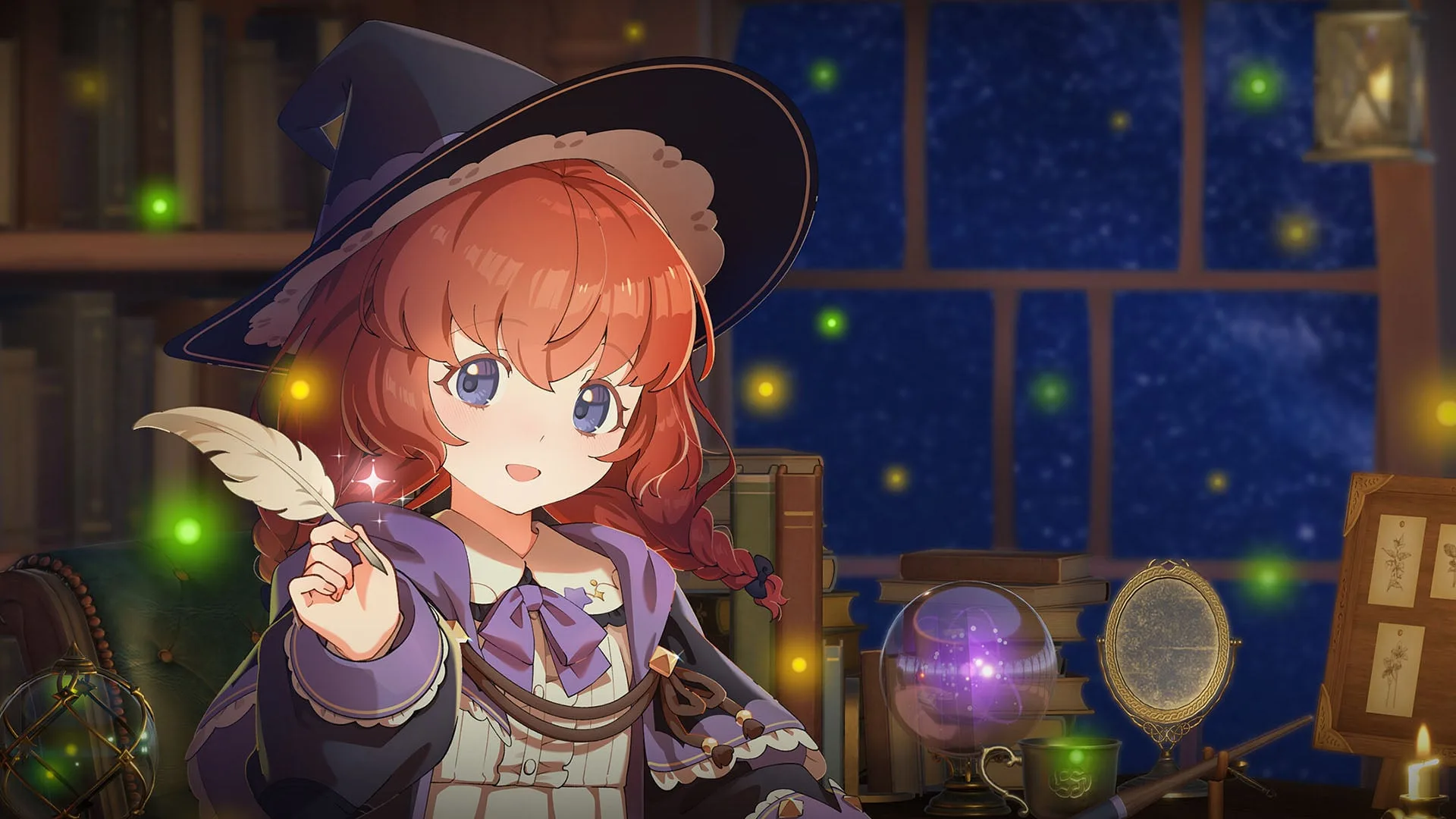 Memory of Memorie: A Chill Story es el juego de productividad japonés en el que estudias y trabajas junto a una aprendiz de bruja