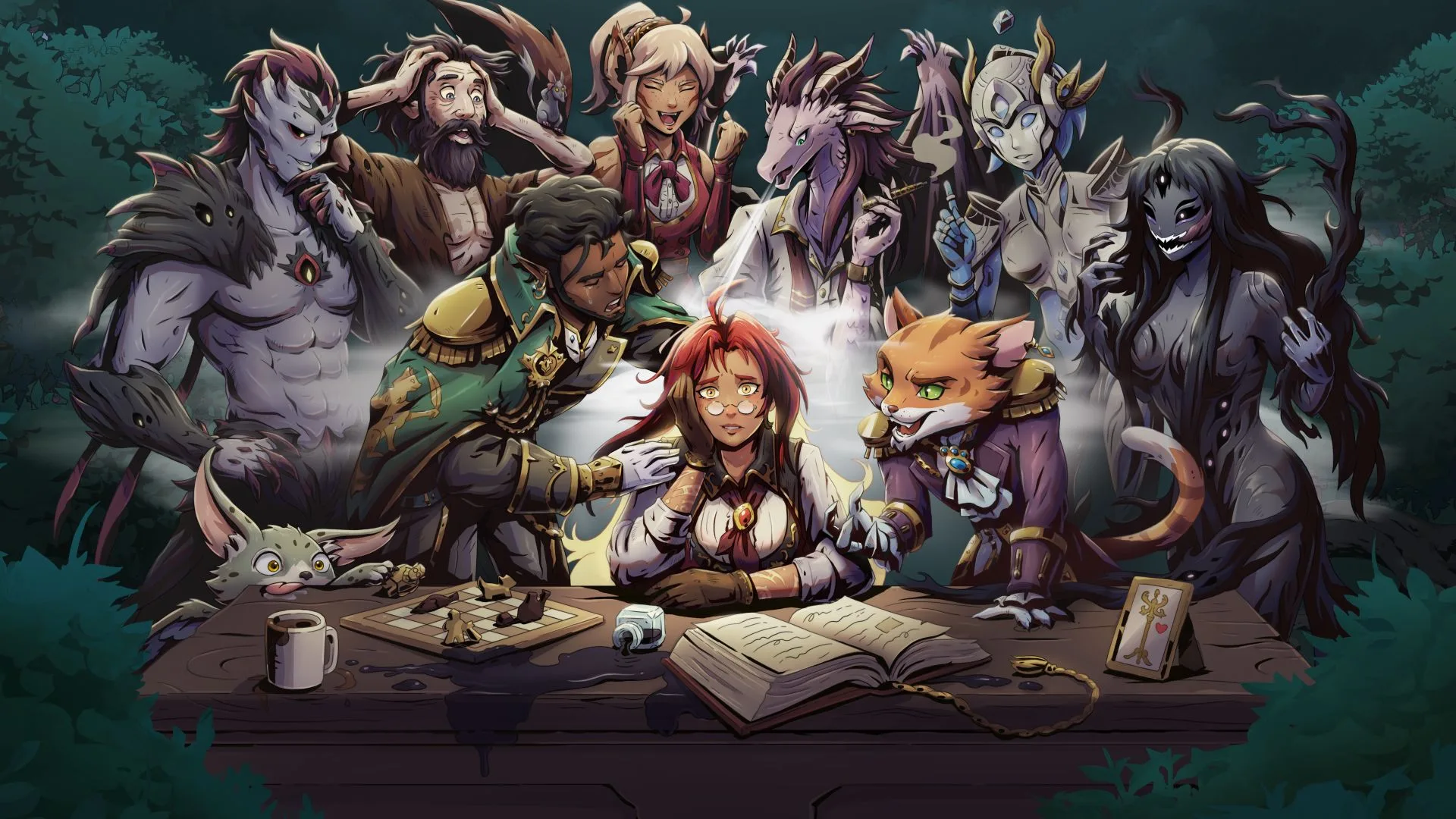 Ledgerbound, el RPG táctico cómico, se retrasa al 11 de agosto en PC