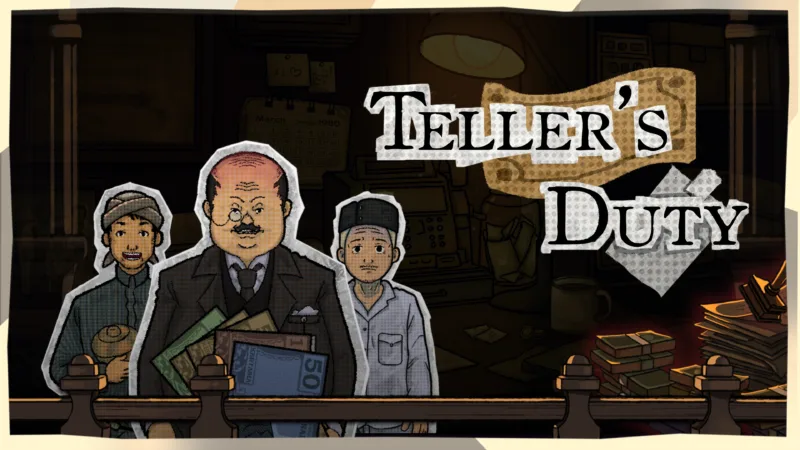 Teller’s Duty, el simulador de cajero bancario en una distopía de los años 80, llega el 12 de junio a PC y Xbox