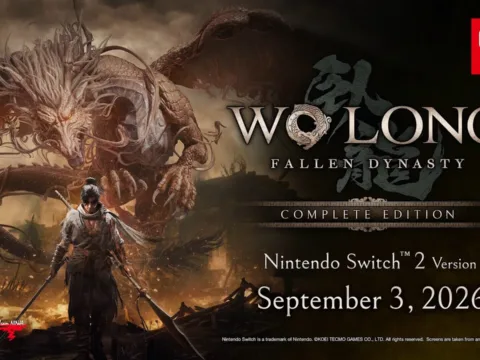 Wo Long: Fallen Dynasty Complete Edition llegará a Nintendo Switch 2 el 3 de septiembre