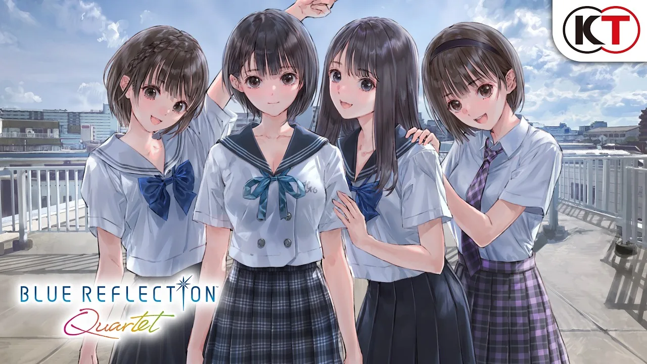 BLUE REFLECTION Quartet abre reservas digitales en Europa con nuevo tráiler e ilustración de Mel Kishida