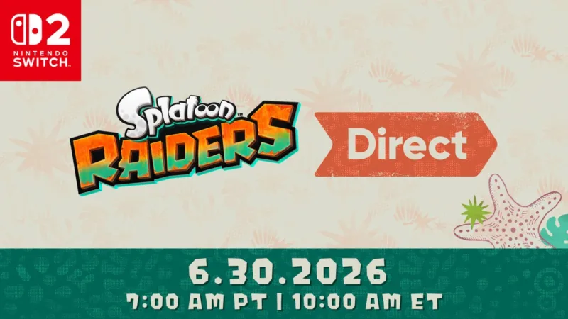 Nintendo celebrará mañana el Splatoon Raiders Direct seguido de 30 minutos de Nintendo Treehouse: Live