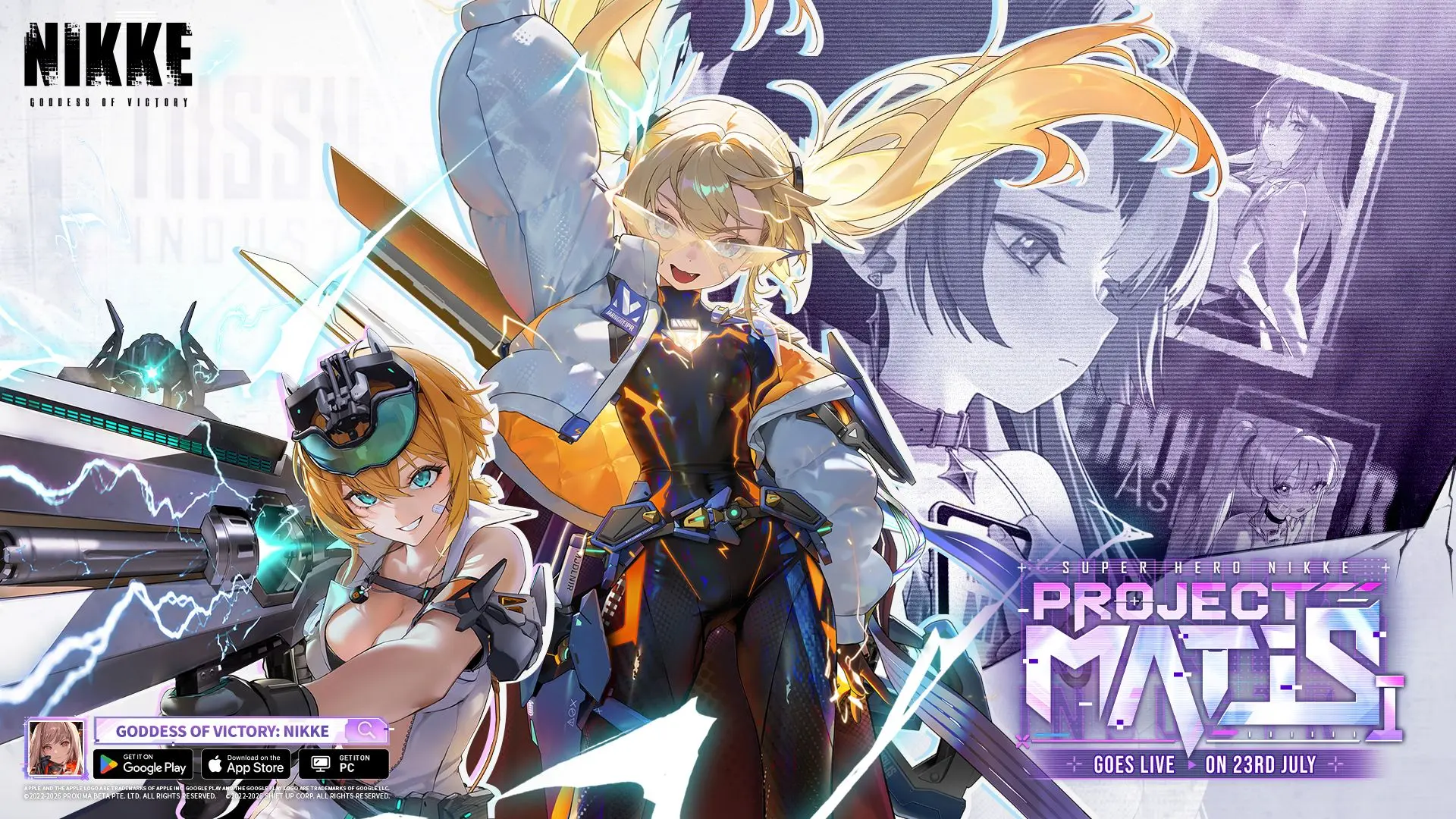 GODDESS OF VICTORY: NIKKE lanzará el 23 de julio la actualización «PROJECT MATIS»