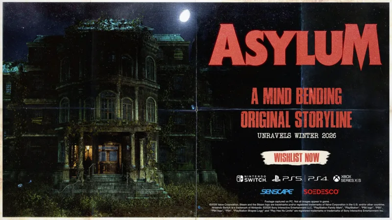 SOEDESCO llevará la aclamada aventura de terror ASYLUM a consolas