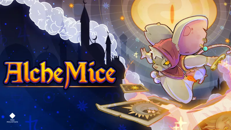 El estudio español Red Mountain Games presenta un rediseño visual completo para AlcheMice, su roguelike táctico basado en el tarot
