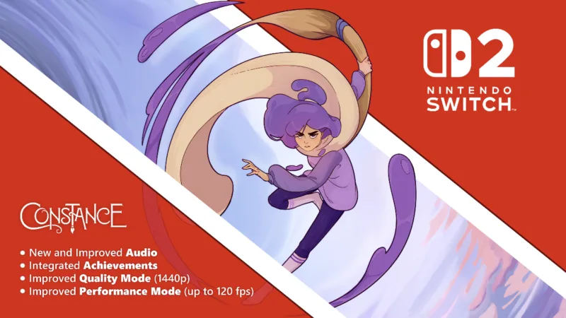 El metroidvania Constance llegará a Nintendo Switch 2 el 30 de julio