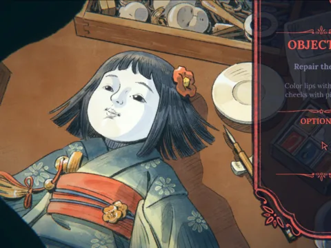 The Doll Shop, una novela visual de terror y romance dibujada a mano, llegará en octubre de 2026