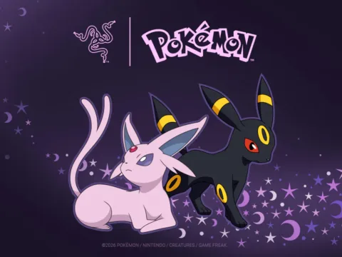 Razer presenta la colección Espeon & Umbreon, inspirada en el contraste entre luz y oscuridad de estas icónicas evoluciones de Eevee