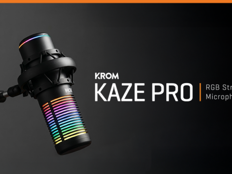 Krom presenta Kaze Pro, su nuevo micrófono para streaming y gaming