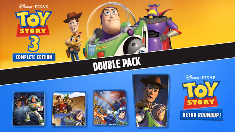 [Análisis] Toy Story: Retro Roundup! + Toy Story 3 Complete Edition Double Pack
